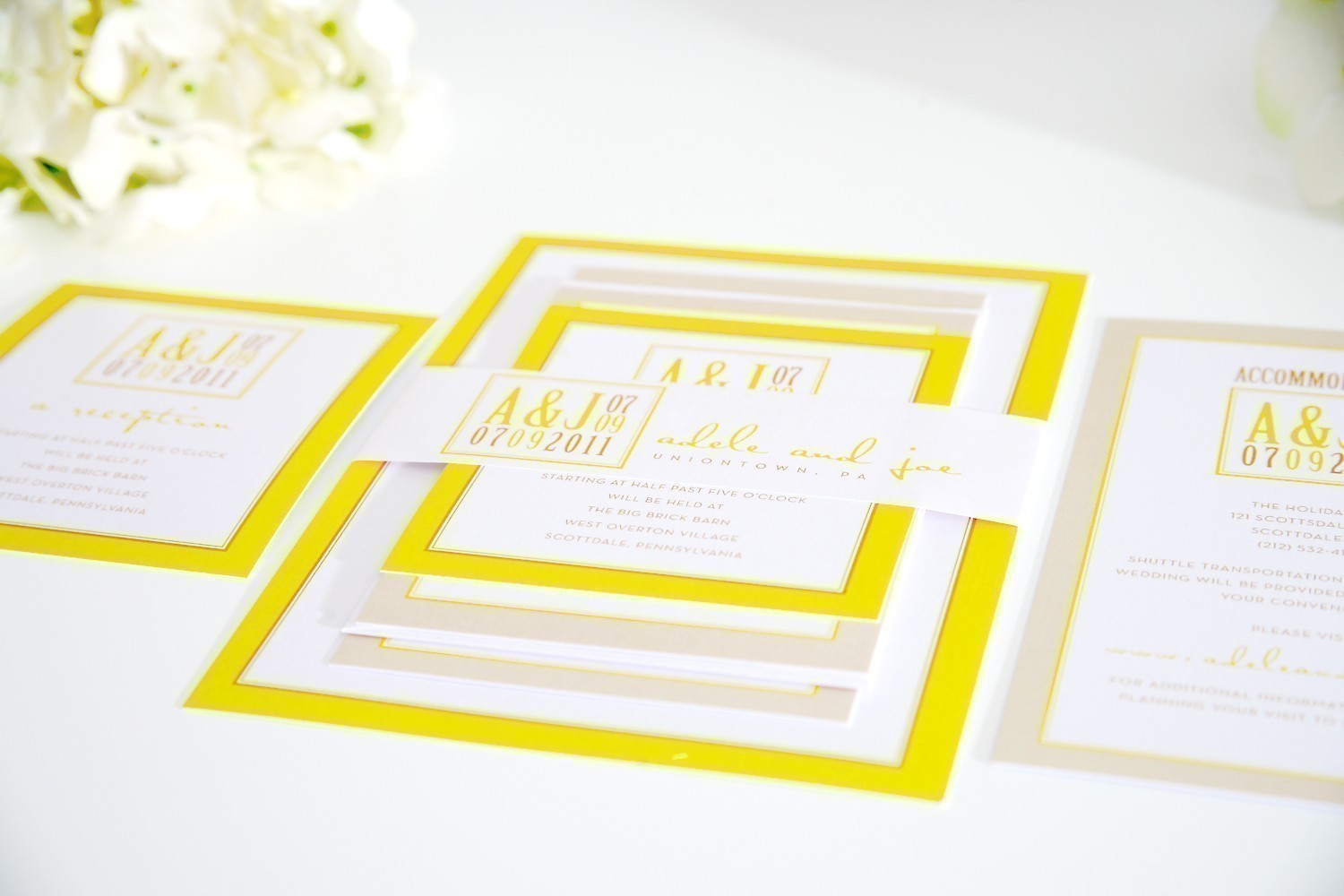 Shine Wedding Invitations